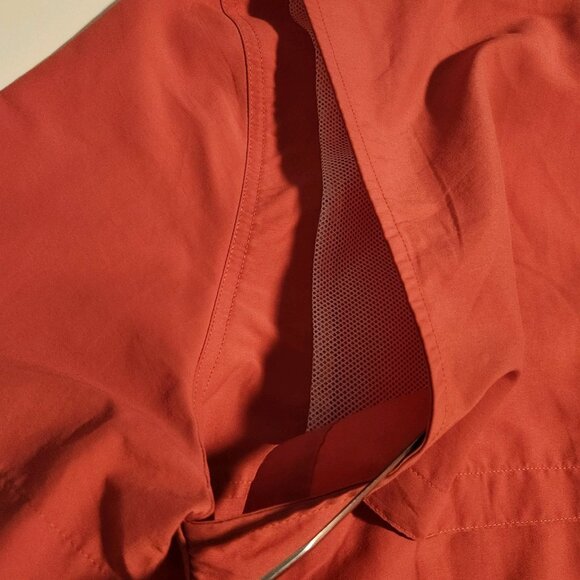 St. John's Bay Outdoor Shirt No Fly Zone Insect Repellent Vented Red Large NEW - Picture 7 of 10